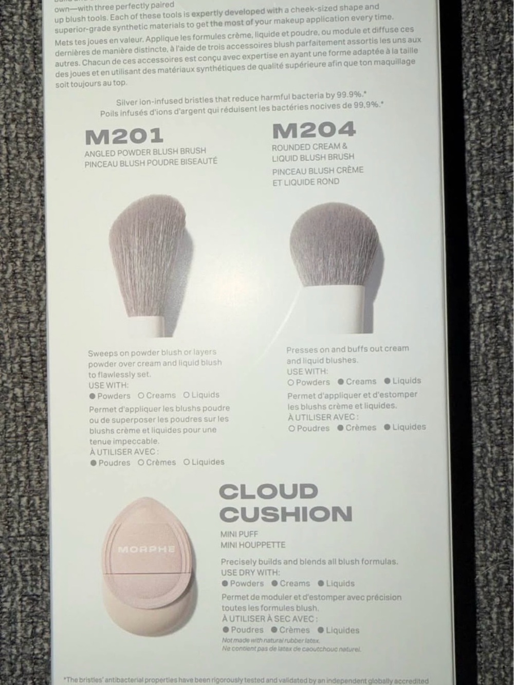Morphe Cloud Cushion Mini Puff - Pale Pink